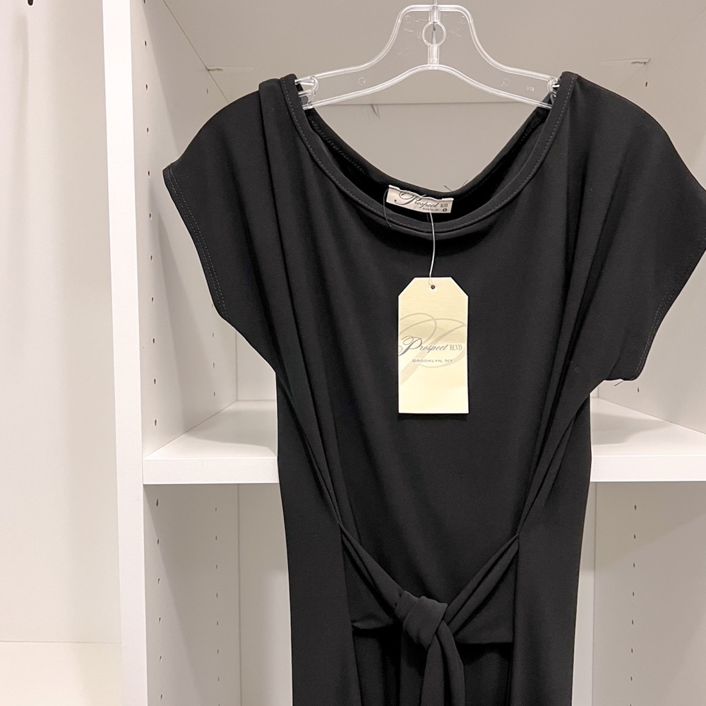 [Prospect BLVD] Tshirt dress with tie [S]